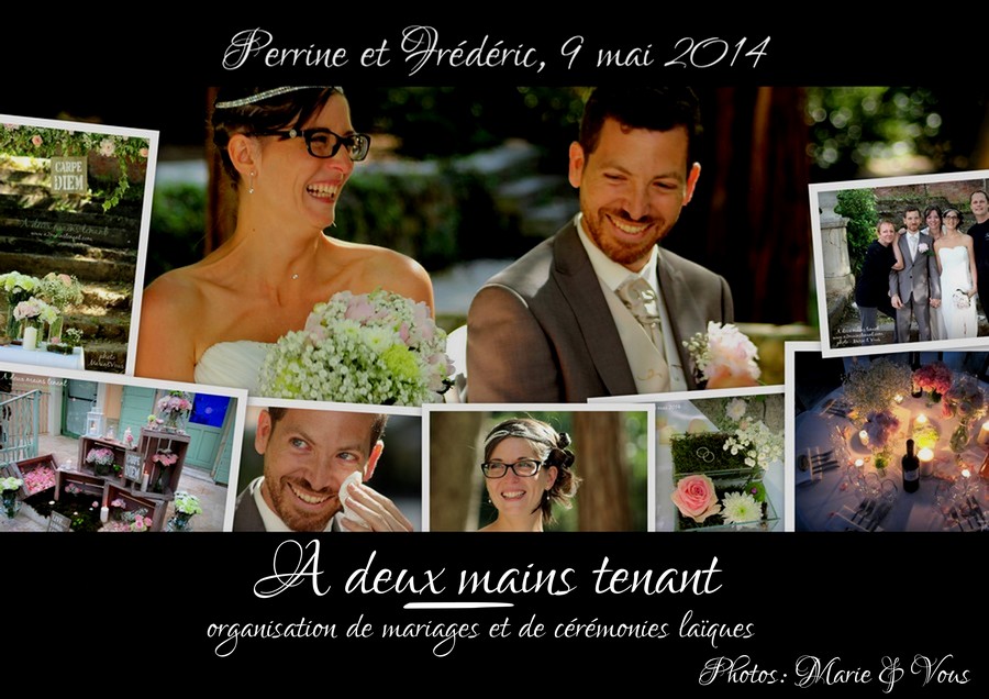 Notre mariage (par Perrine et Frédéric, 9 mai 2014)