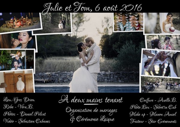 Organisation mariage A deux mains tenant