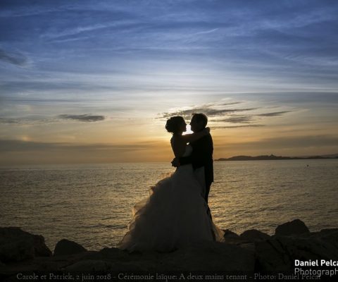 Cérémonie laïque en bord de mer {Carole et Patrick, 2 juin 2018}