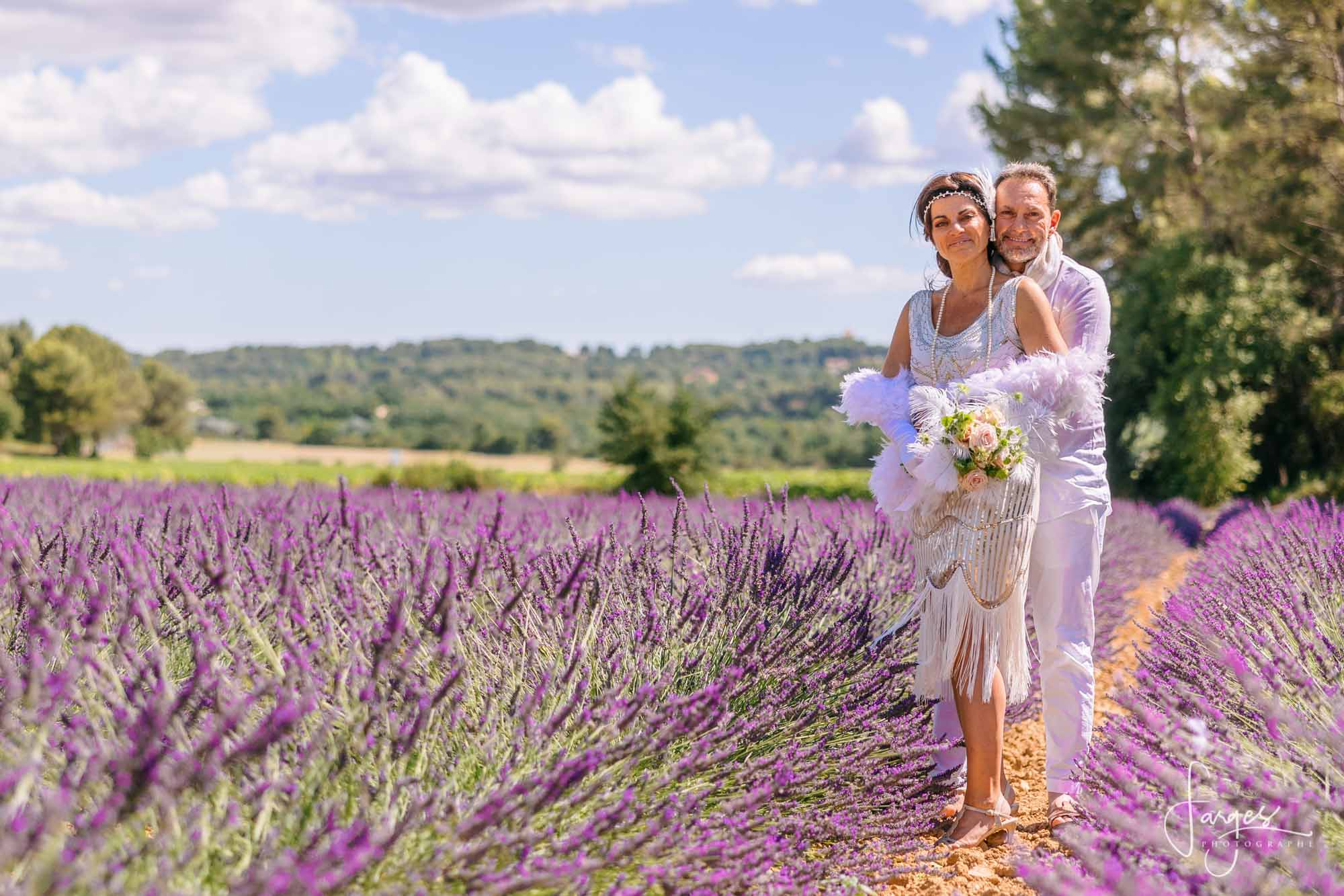 Organisation de mariage « Année 20 » au Mas de Fauchon {Audrey & Yann, juillet 21}